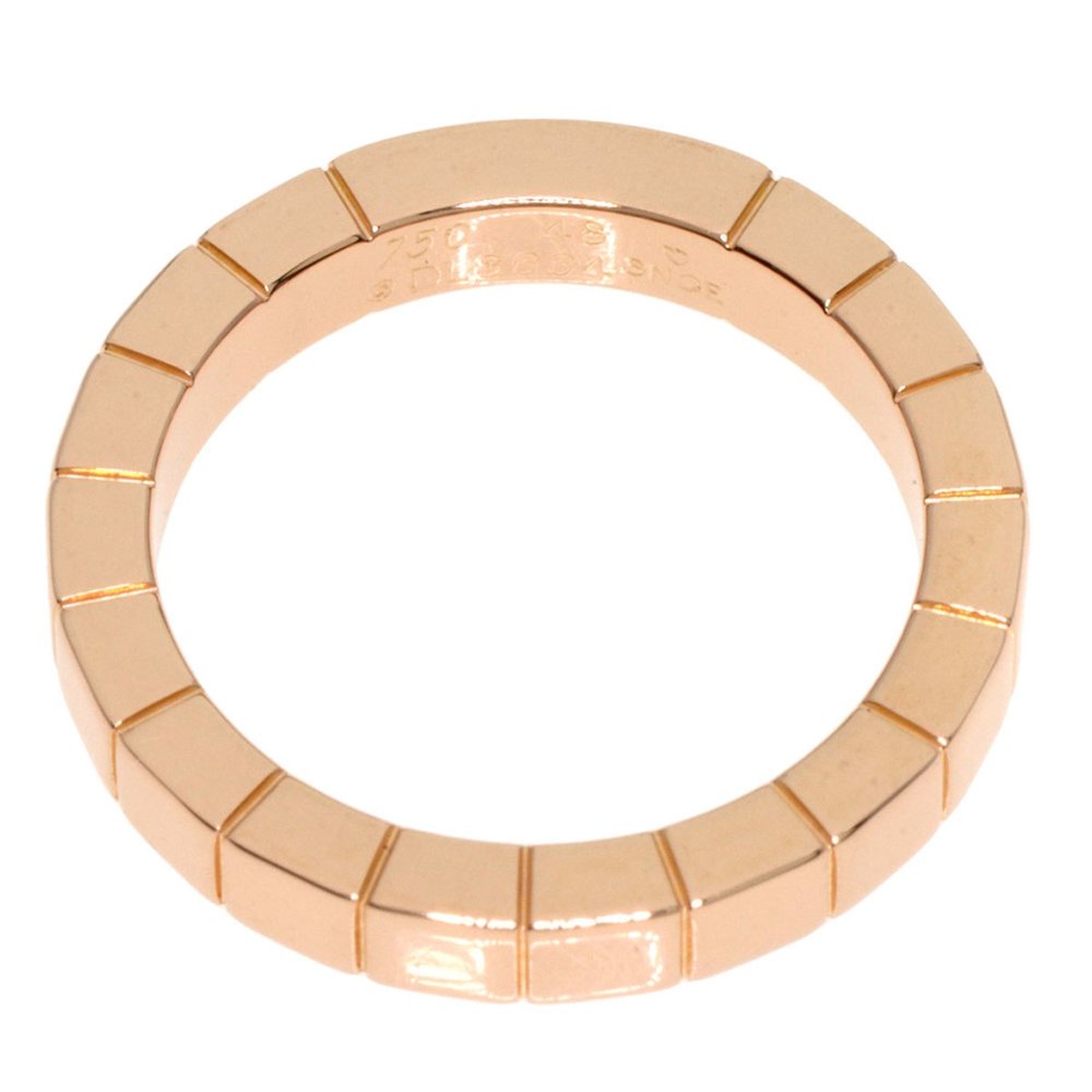 CARTIER Vintage Lanières Ring 18k Rose Gold #48 (US Size: 4.5) - Picture 4 of 6